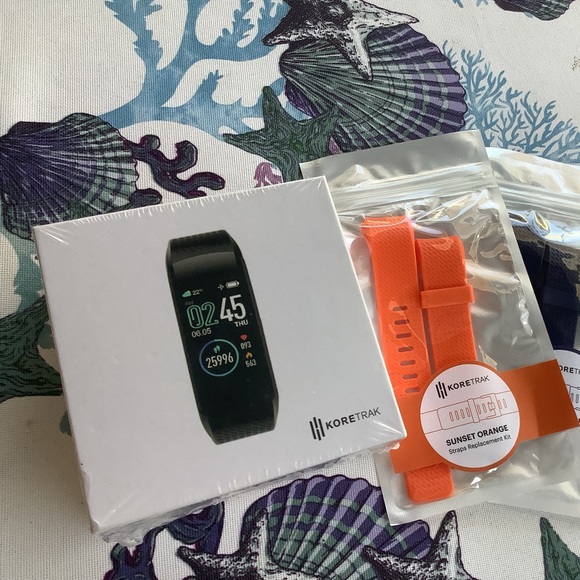 Wearables Koretrak Fitness Tracker Watch With Extra Bands Poshmark